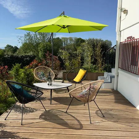 Appartement Cosy & Terrasse - Maison Des Chenes 64 דירה בוקו