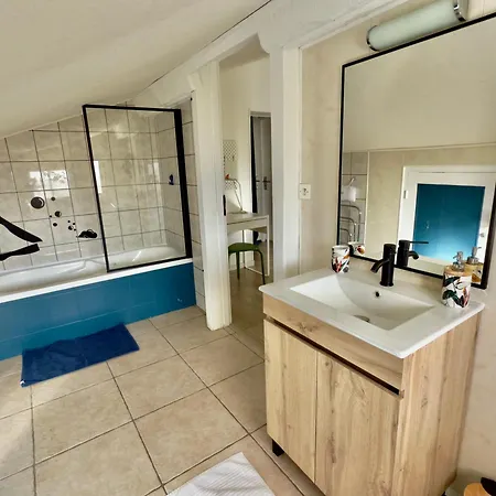 Appartement Cosy & Terrasse - Maison Des Chenes 64 בוקו